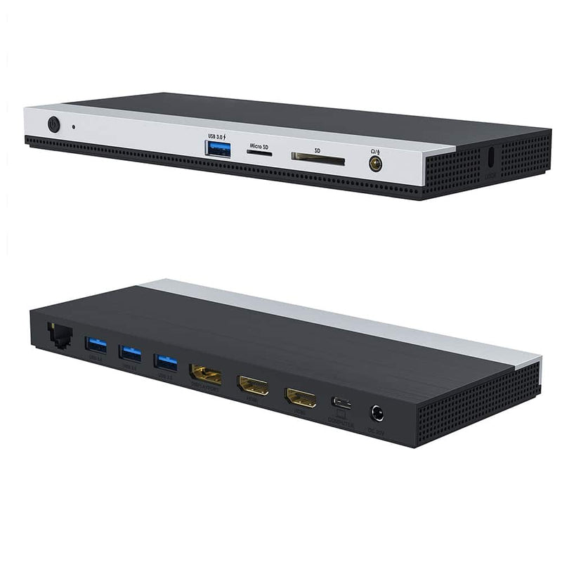 Load image into Gallery viewer, 4XEM USB-C Triple Display Docking Station with Power Delivery 2HDMI + 1DP
