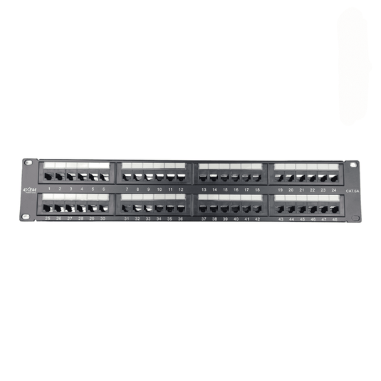 48 port cat6a patch panel