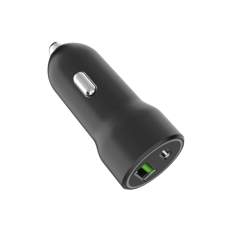 Load image into Gallery viewer, 4XEM Dual USB Car Charger Adapter A/C - Black
