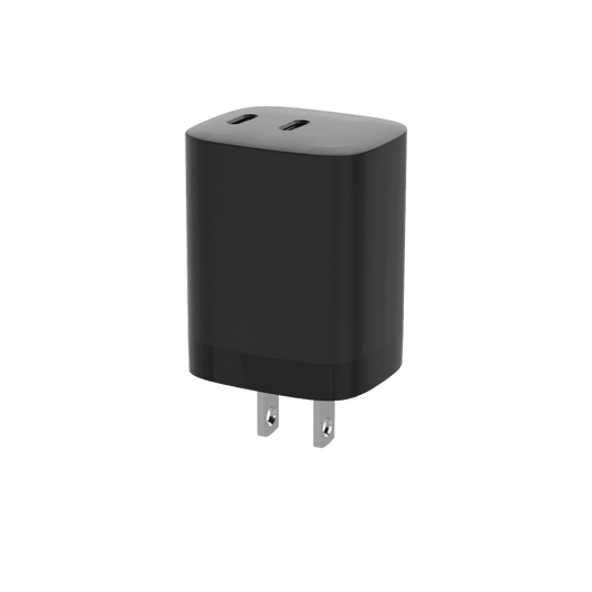 4XEM 35W Dual USB-C Charger - Black