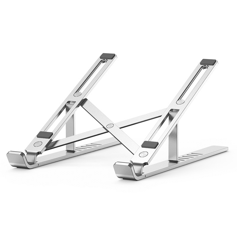 Load image into Gallery viewer, 4XEM Two Prong Adjustable Laptop Metal Stand
