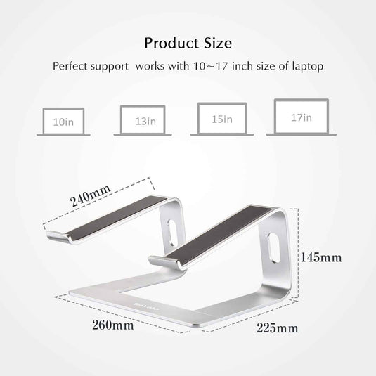4XEM Desktop Laptop Metal Stand