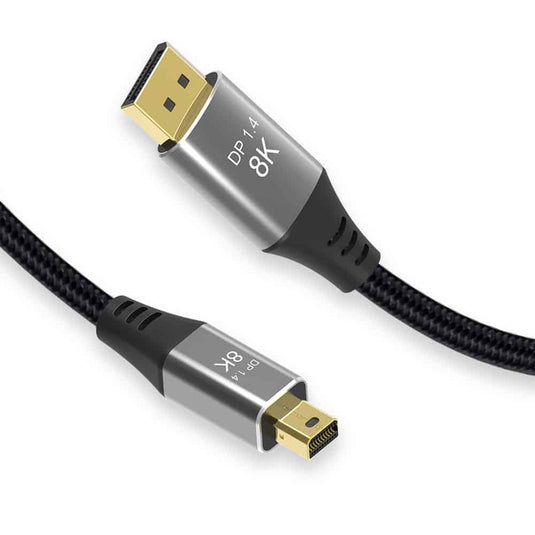 4XEM 2M 8K and 4K Mini DisplayPort to DisplayPort Cable