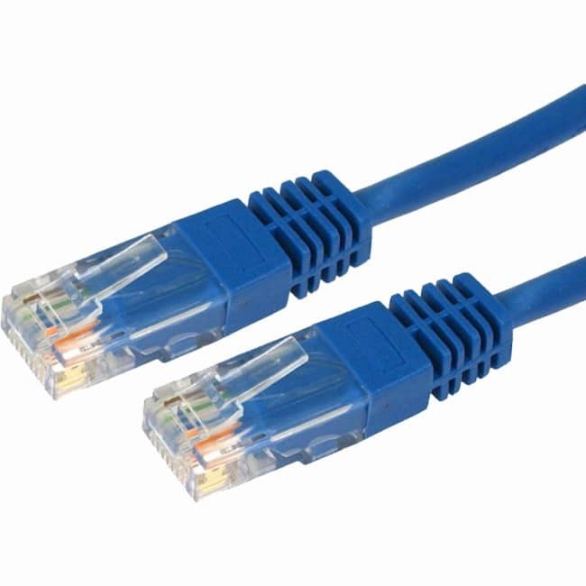 Load image into Gallery viewer, 4XEM Cat 5E 100ft Plenum cable Blue
